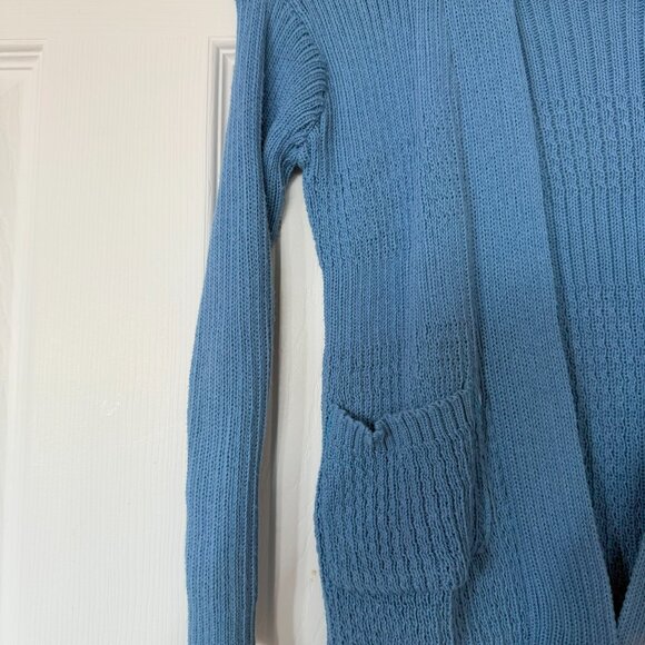 Pre-loved Short Open Knitted Cardigan Girls Size 10 - Picture 2 of 5